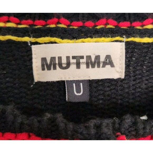 Lisa Says Gah Mutma Vintage Style Knit Sweater Size U (Large) Colorful - Picture 3 of 6